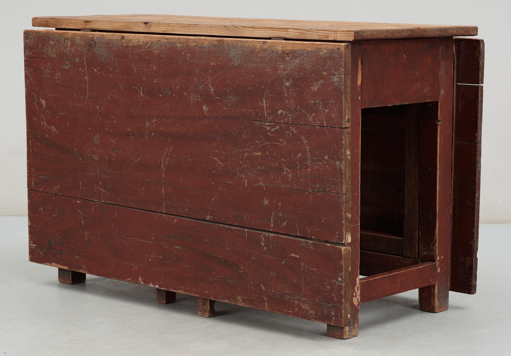 SLAGBORD, allmoge, 1800-tal.