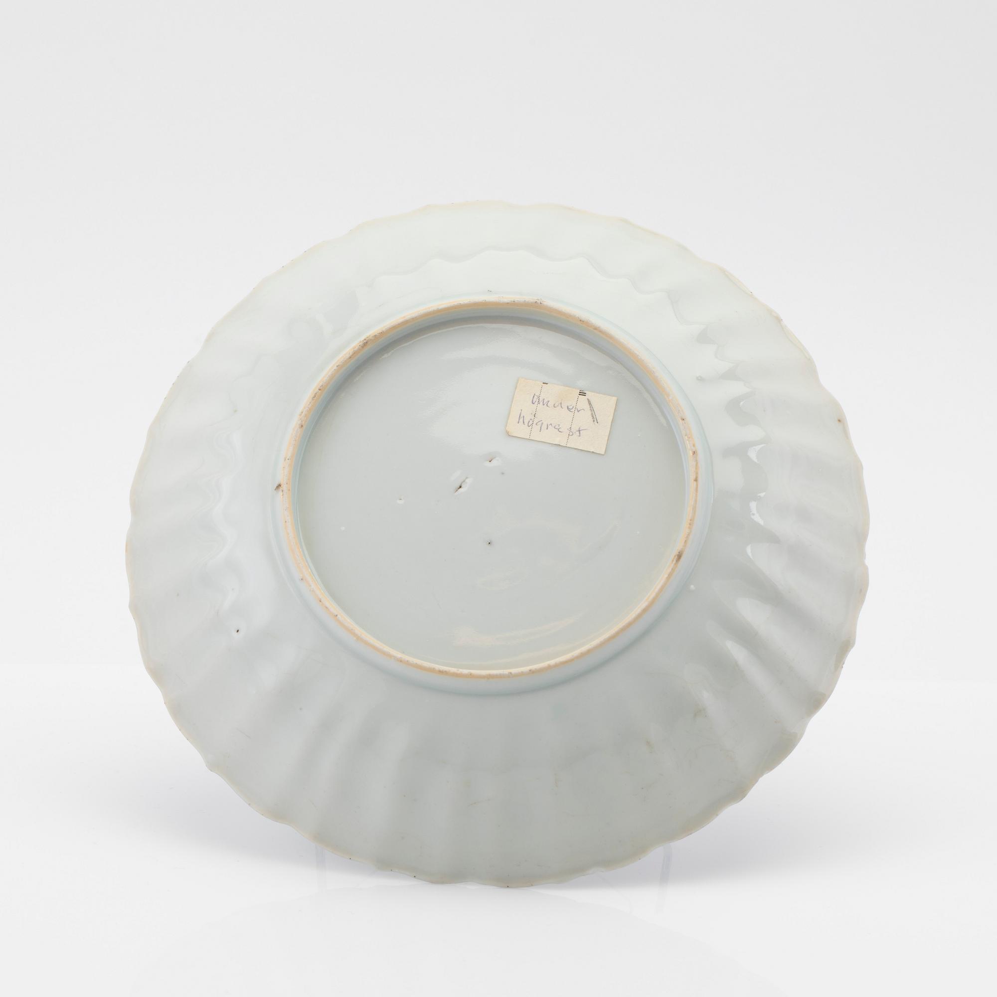 Fat, porslin, Kina, Kangxi (1662-1722).