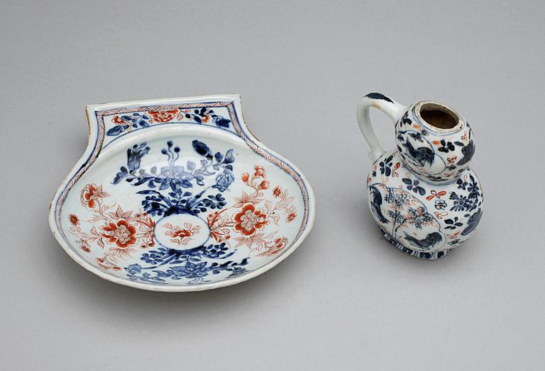 KANNA, porslin, Japan 1600/1700-tal samt FAT, porslin, Qing dynastin. Qianlong (1736-95).