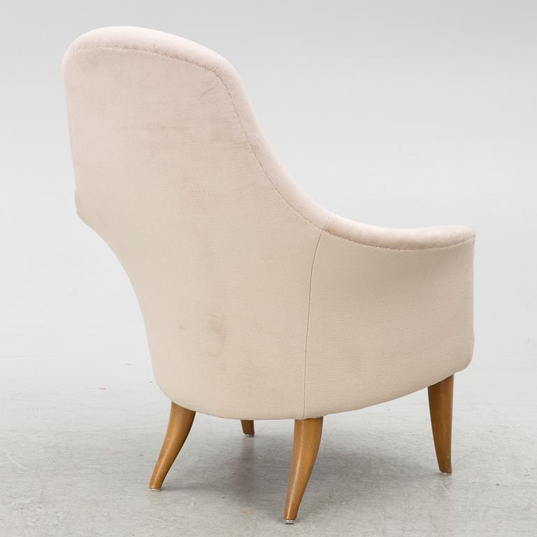 Kerstin Hörlin-Holmquist, a 'Lilla Eva' armchair, from the series 'Paradiset', Nordiska Kompaniet, Sweden, 1950's/60's.