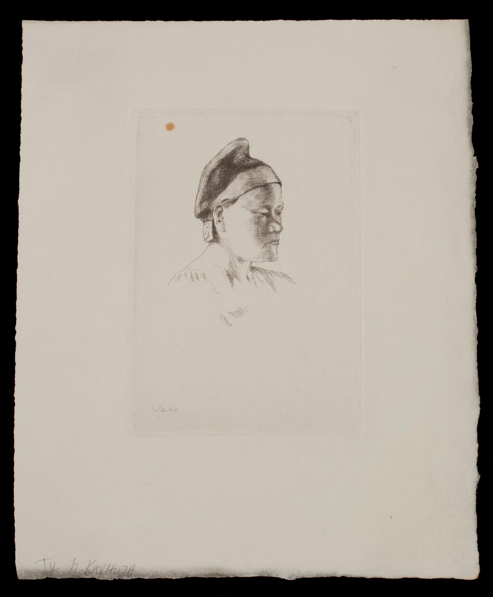 LOUIS SPARRE, etsningar, 8 st, signerade i plåten.