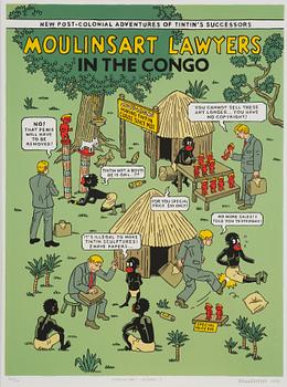 Anton Kannemeyer, "Moulinsart Lawyers I".