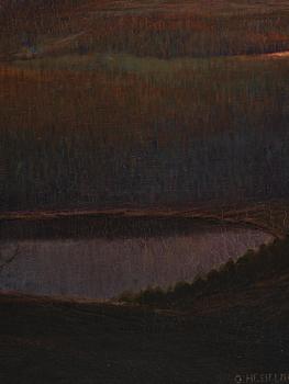 Otto Hesselbom, Skymning över Dalsland.