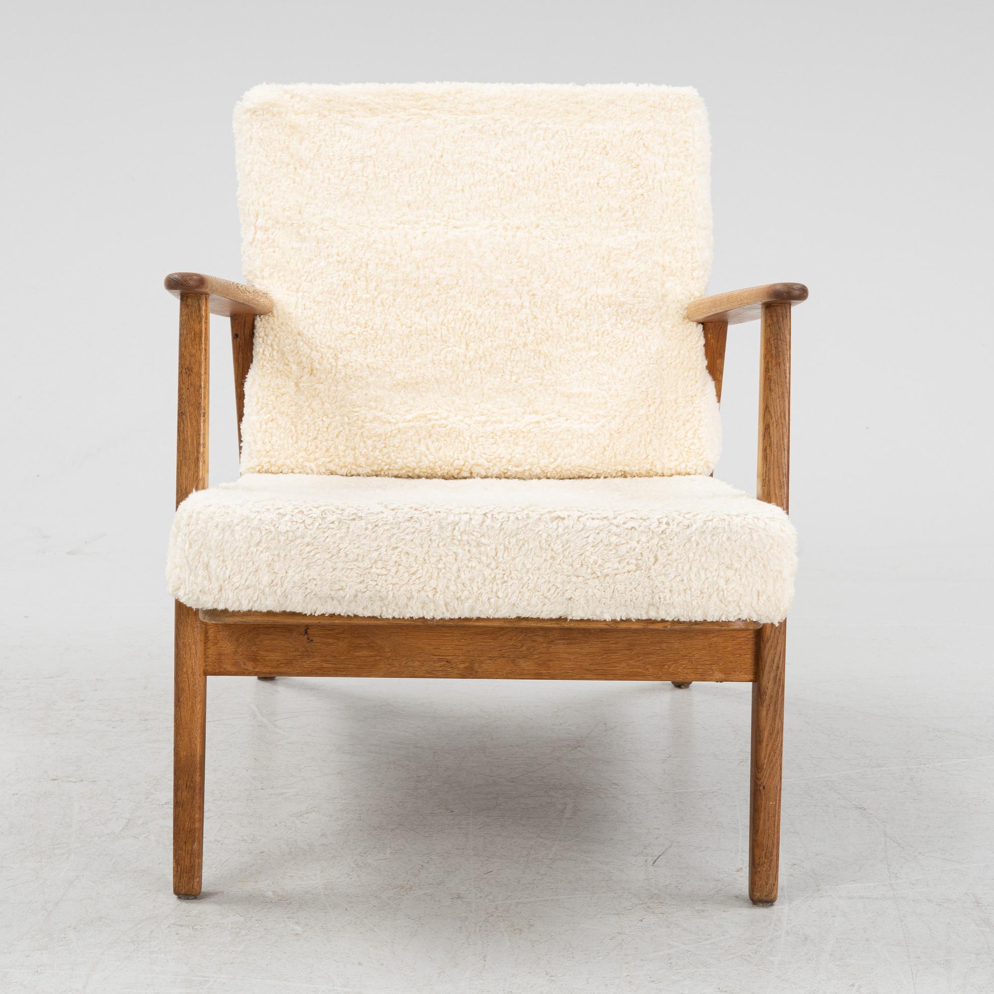 TH. Harlev, fåtölj, "Esbjerg", Ikea, 1950/60-tal.