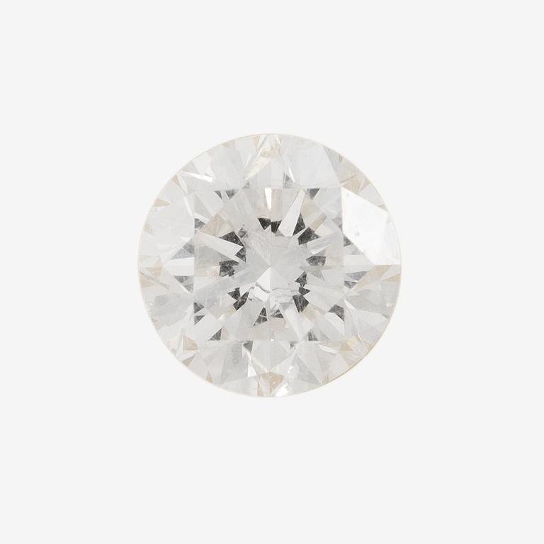 Unmounted brilliant-cut diamond, 0.63 ct, IGI seal. Accompanied by IGI certificate.