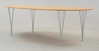 MATBORD, "Superellips", Bruno Mathsson och Piet Hein, Mathsson International, Värnamo, formgiven 1964.