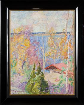 Pekka Halonen, Grönska vid stranden.