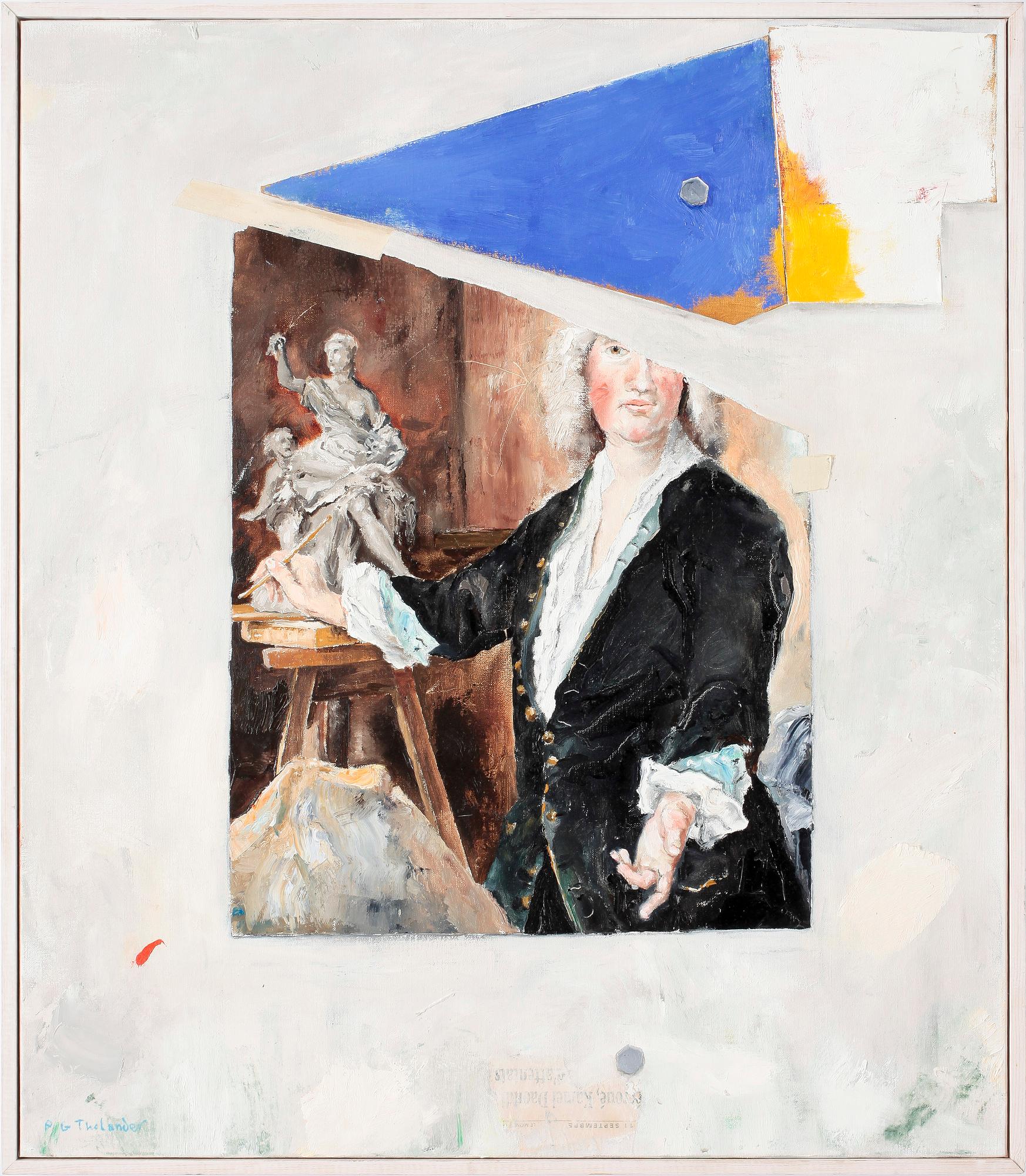 PÄR GUNNAR THELANDER, blandteknik, signerad.