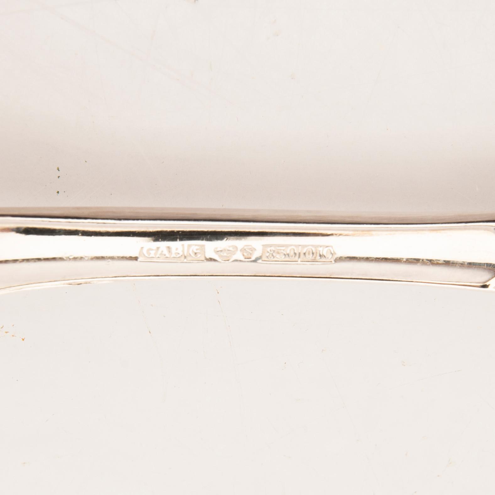 Bestick 54 delar, silver "Prins Albert" GAB 1980-tal.