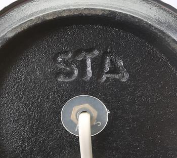 A pair of table lamps later part of the 20th century.