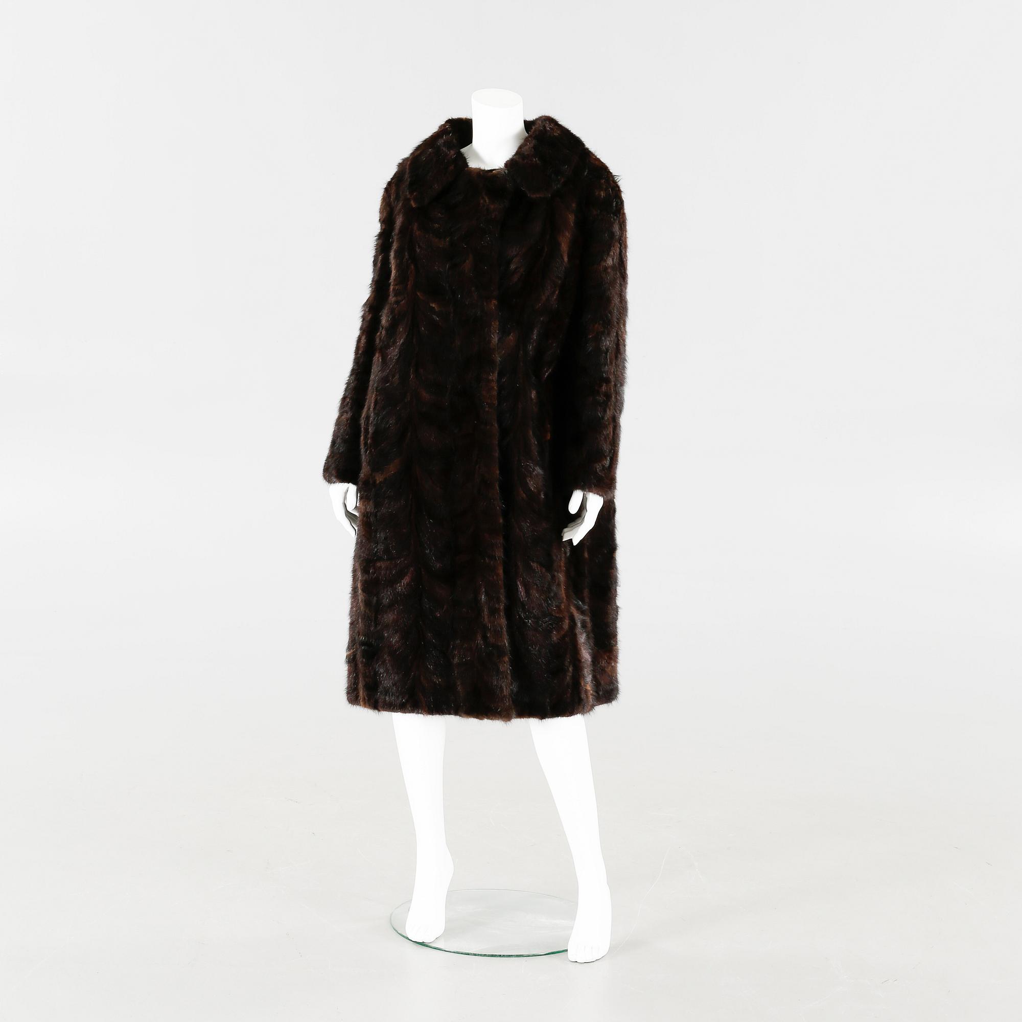 A mink fur coat from Karl Lindblom.