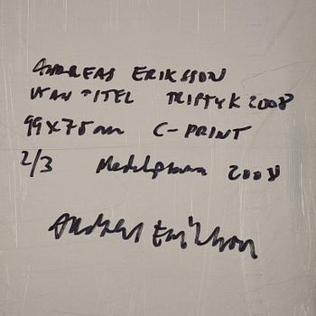 Andreas Eriksson, Untitled.