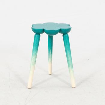 Lisa Hilland, stool "Smyltha" for Myltha, signed 2023, unique.