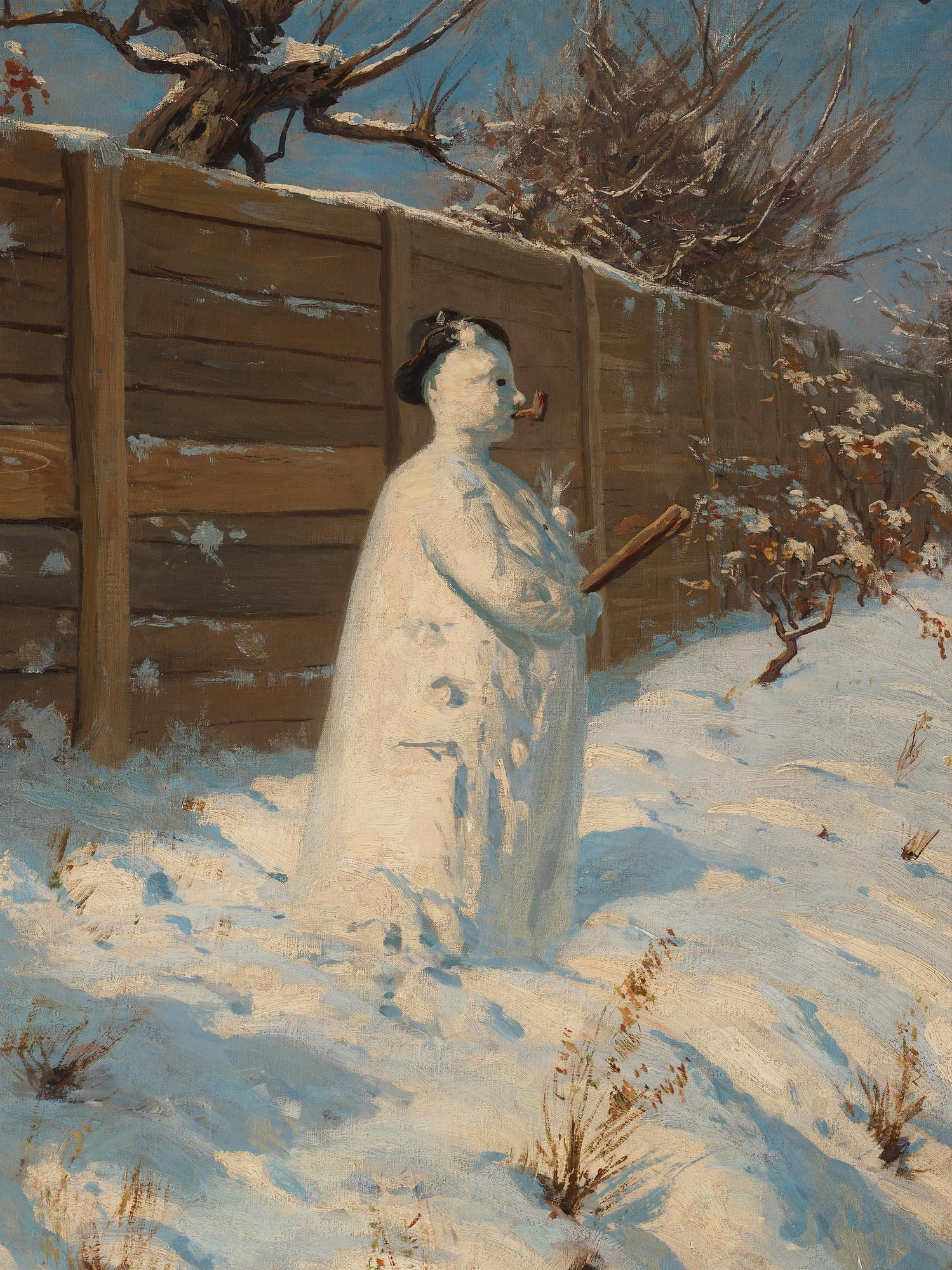 Hans Dahl, Snöbollskastning.