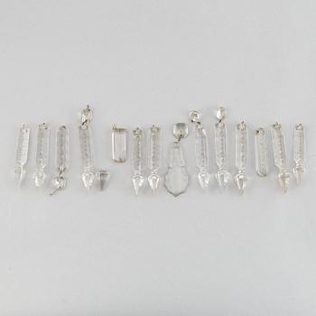 Ljuskrona, Oscariansk, omkring år 1900.