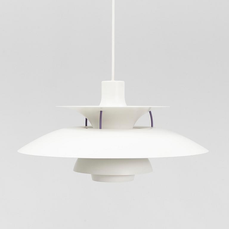 Poul Henningsen, a 'PH 5' ceiling light, Louis Poulsen, Denmark.