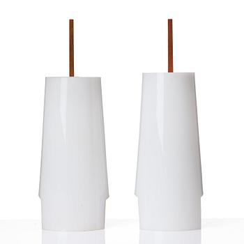 Hans Bergström, a pair of table lamps, model "748", ateljé Lyktan, Sweden 1940-50s.