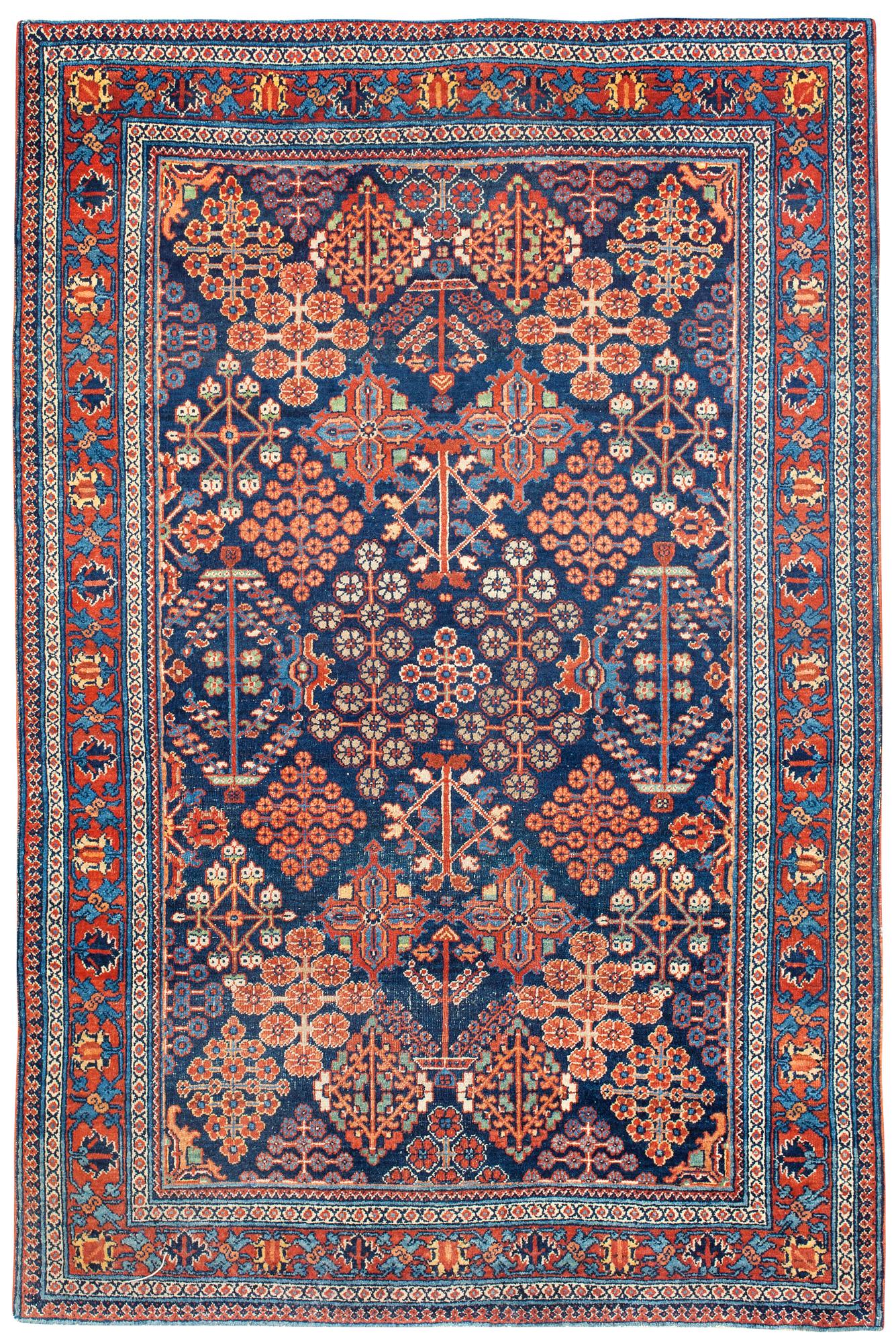SEMI-ANTIQUE DJOSHAGAN. 195,5 x 130 cm.