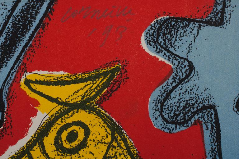 BEVERLOO CORNEILLE, färglitografi, signerad, numrerad 635/999 och daterad ´93.