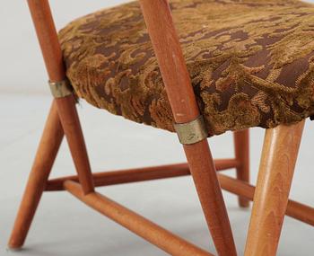 STOL, "TeVe", Alf Svensson, för Studio, Ljungs Industrier. Modellen Formgiven 1953.