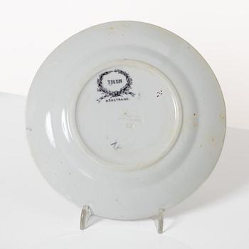 Dinner service, 100 pieces, creamware, "Iris", Rörstrand, second half of the 20th Century.