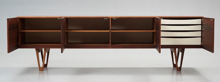 An Ib Kofod Larsen palisander sideboard, Säffle Möblefabrik Sweden 1960's.