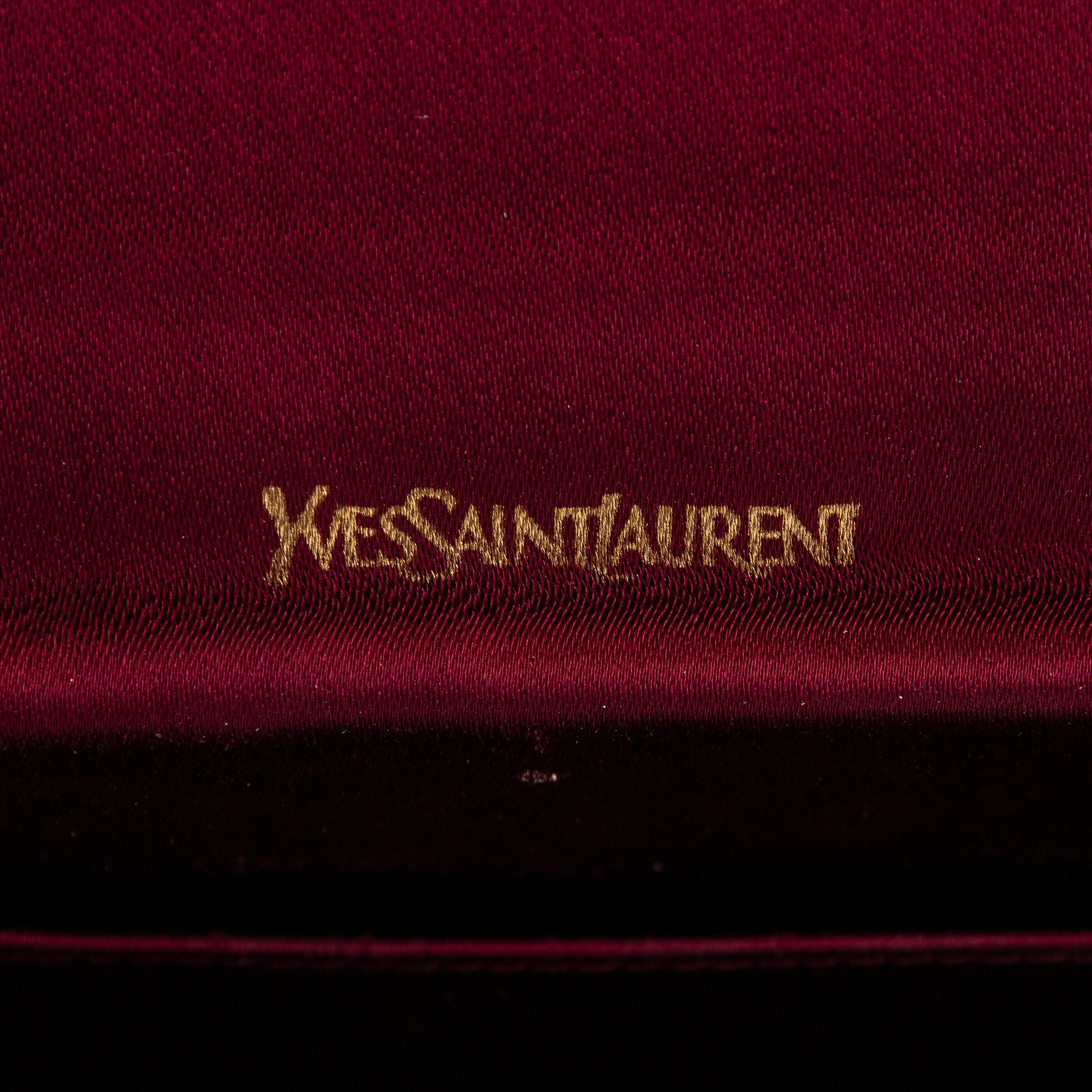 Yves Saint Laurent, an evening bag.
