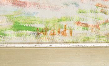 Rafael Wardi, oil on board, signed.