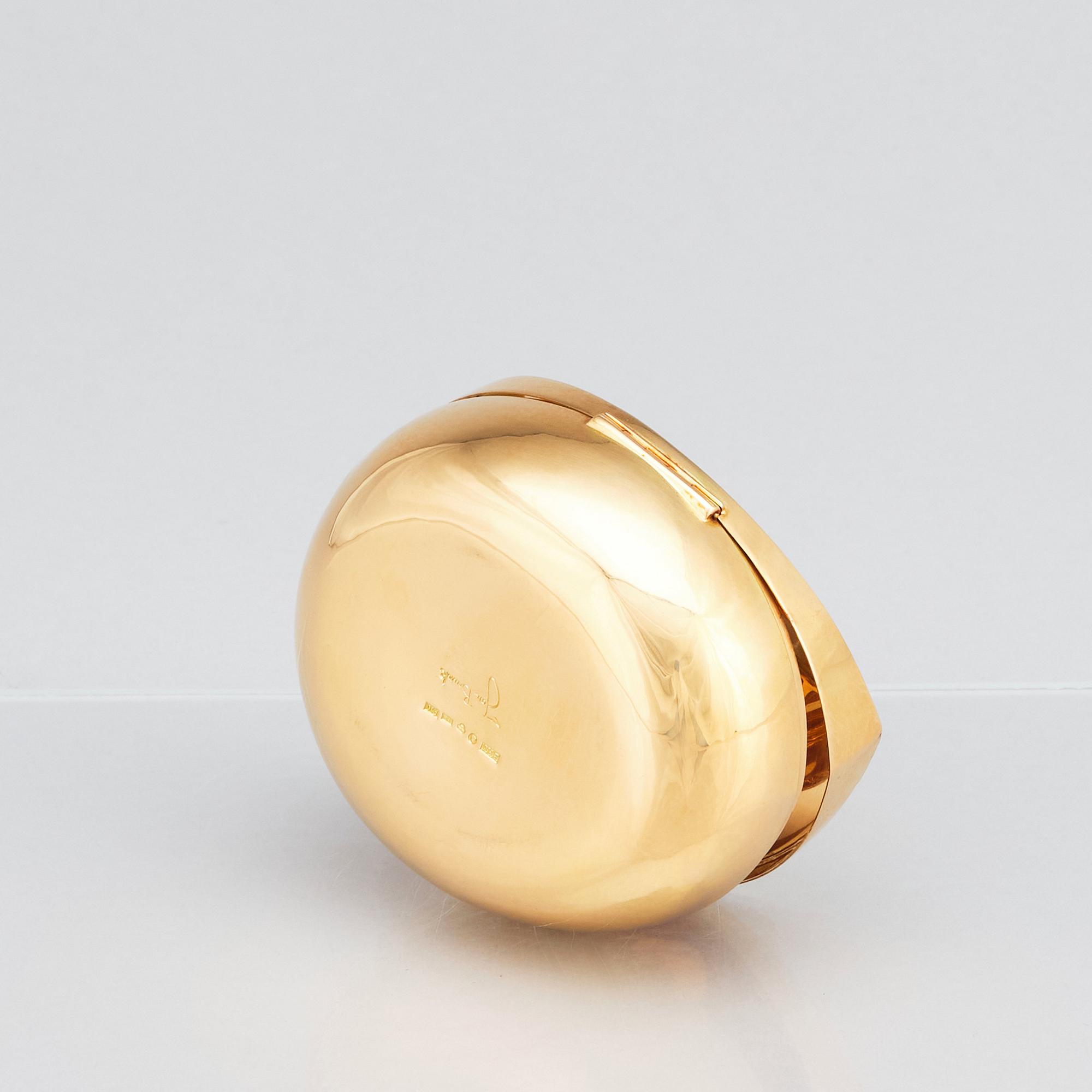 Jan Brunk, an 18K gold box, Stockholm 1989.