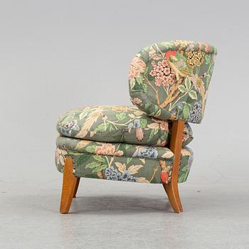 A 'Schulz' easy chairs by Otto Schulz for JIO, mid 20th Century.