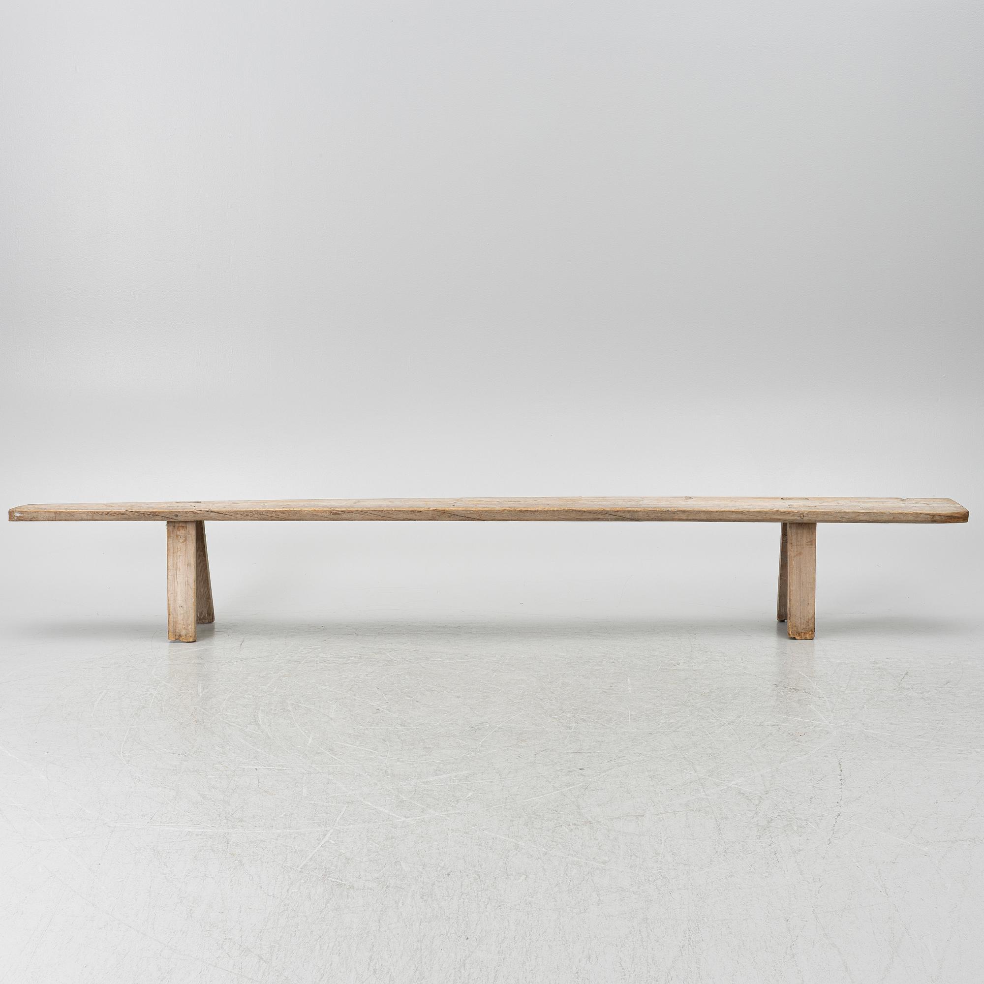 A bench, 19th Century.