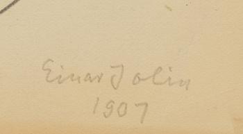 Einar Jolin, Sittande same/Sittande same a tergo.