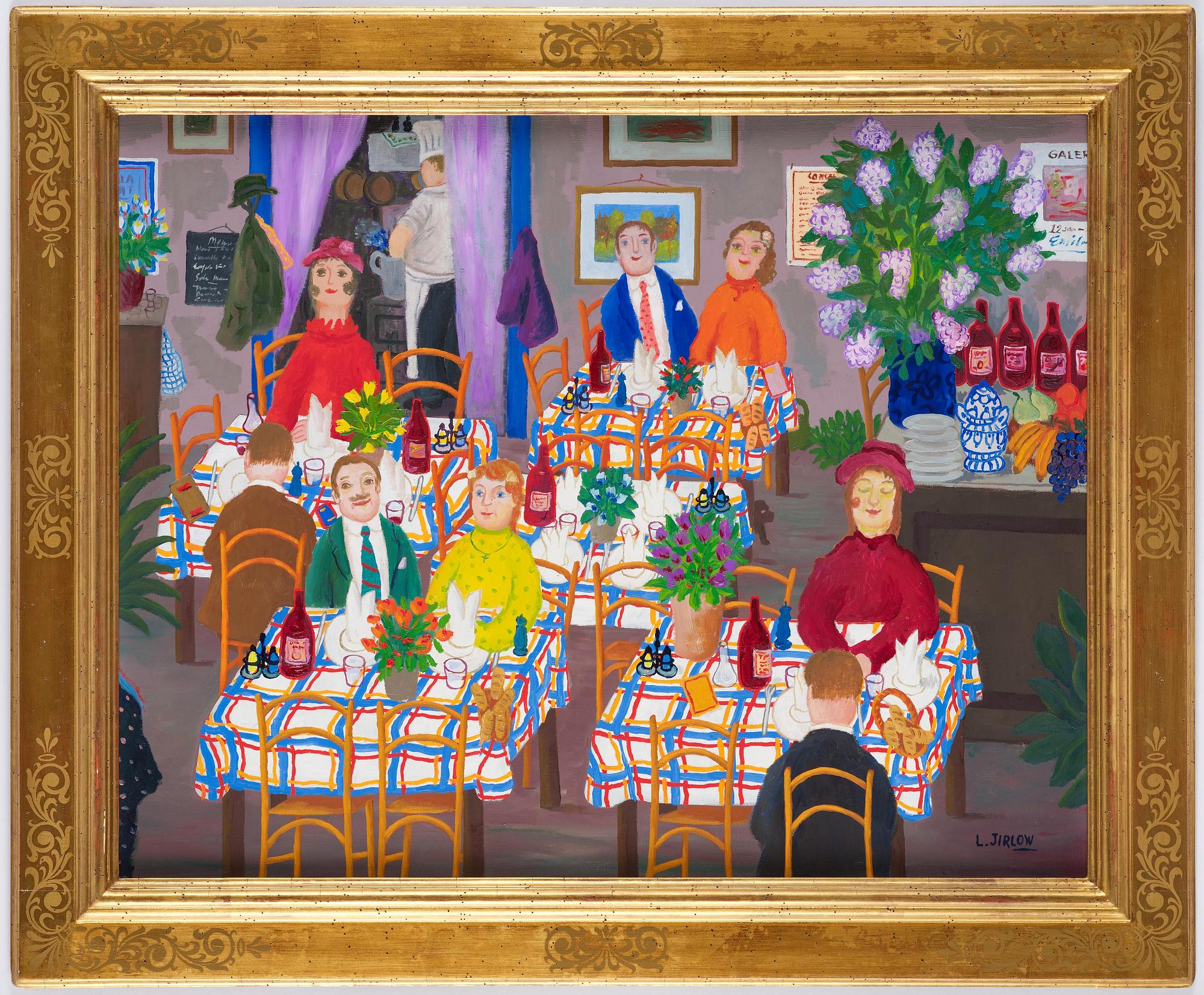 Lennart Jirlow, "Le bistrot".