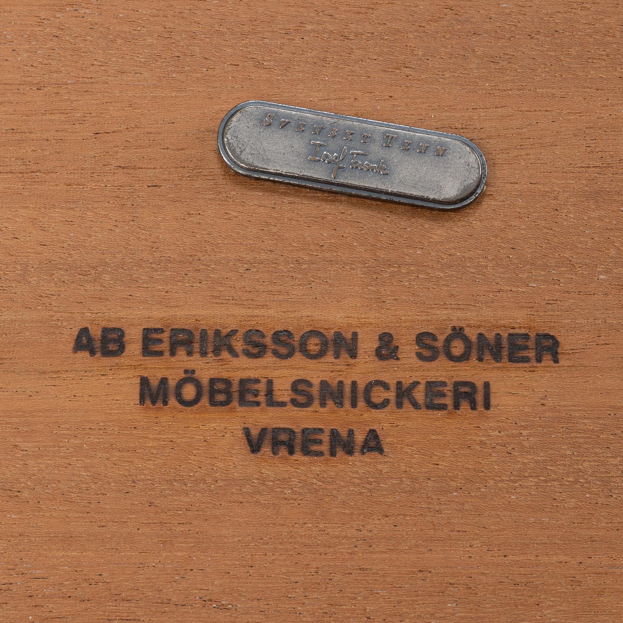 Josef Frank, a 'Tyresö' chest of drawers, model 2170, Svenskt Tenn, Sweden post 1985.