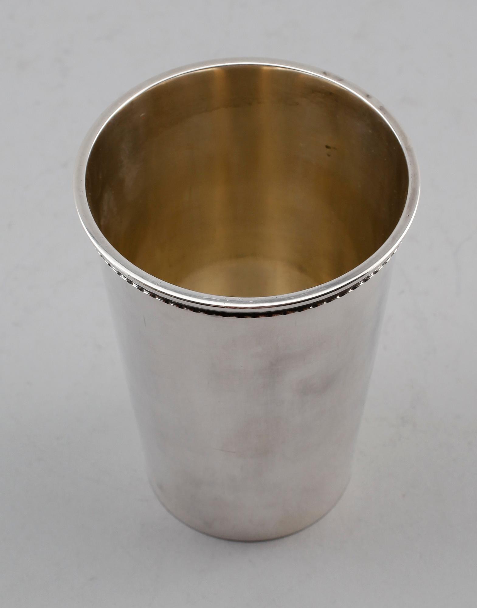 BÄGARE, silver, GAB, Stockholm 1954. Vikt ca 249 g.