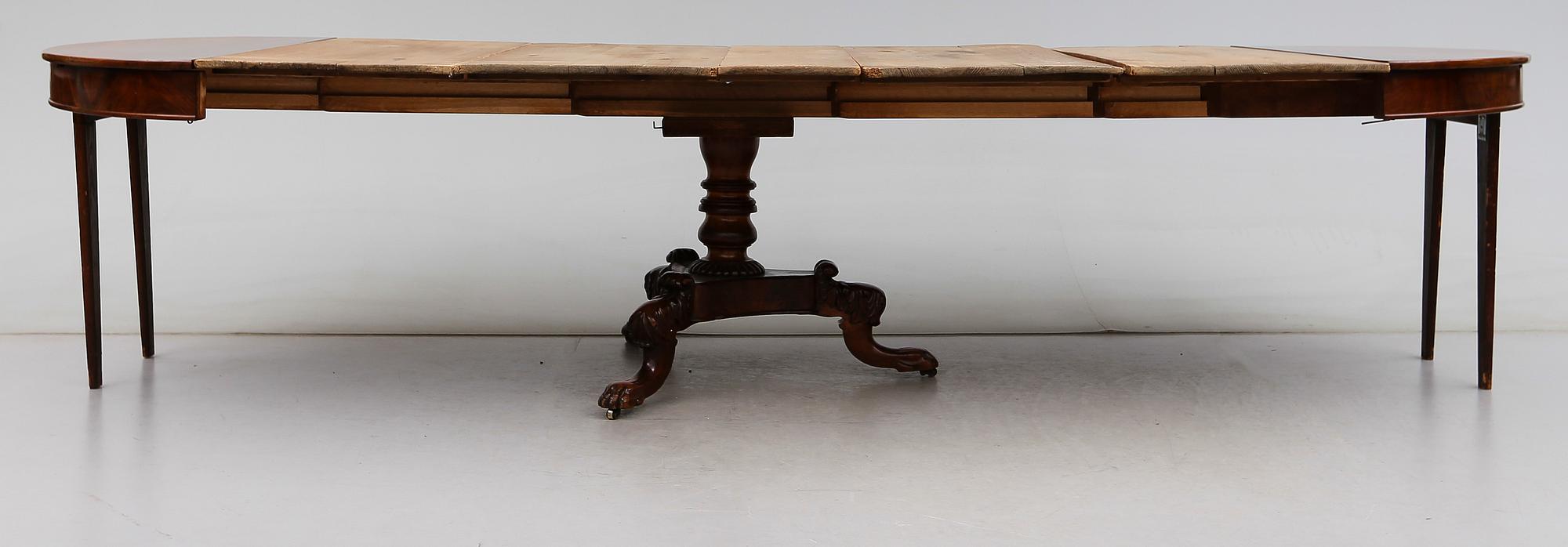 MATBORD, senempire, 1800-talets första hälft.