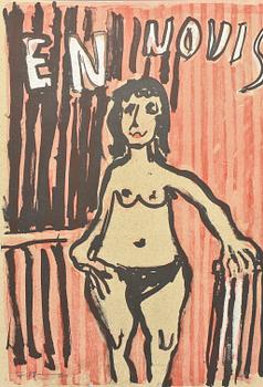 GÖSTA WERNER, 14 st, färglitografier i två kassetter.