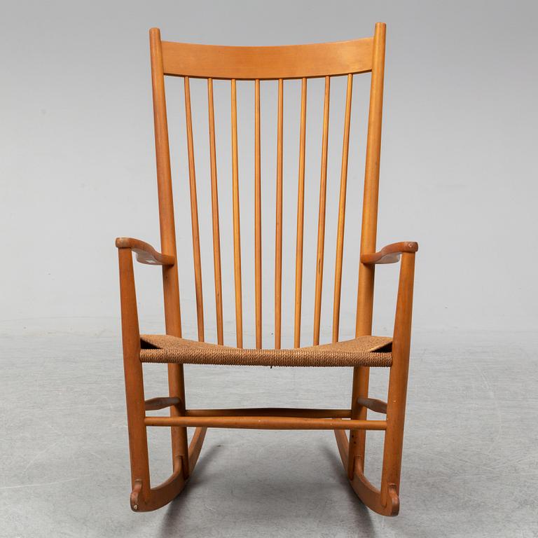 HANS J WEGNER, gungstol, "J16" FDB Møbler, Danmark 1940-tal.