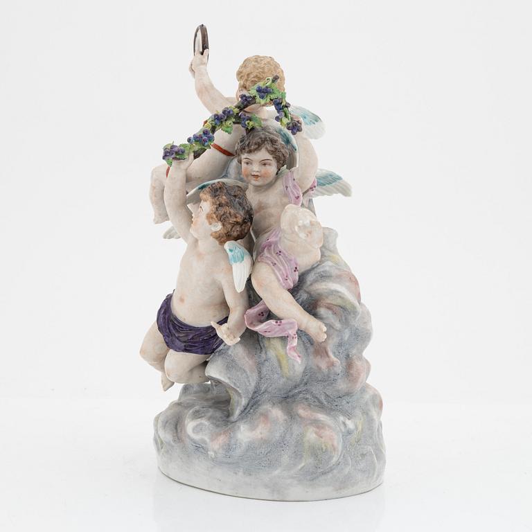 A porcelain figurine, KPM Berlin, Germany, 20th century.