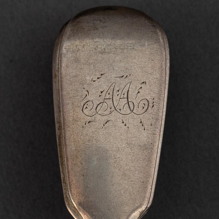 Bestick, 53 st, silver, England och Irland, 1700-1800-tal.