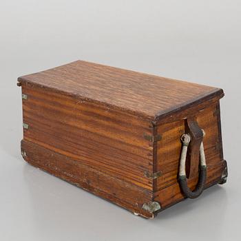 A seamans coffin, 19th century.