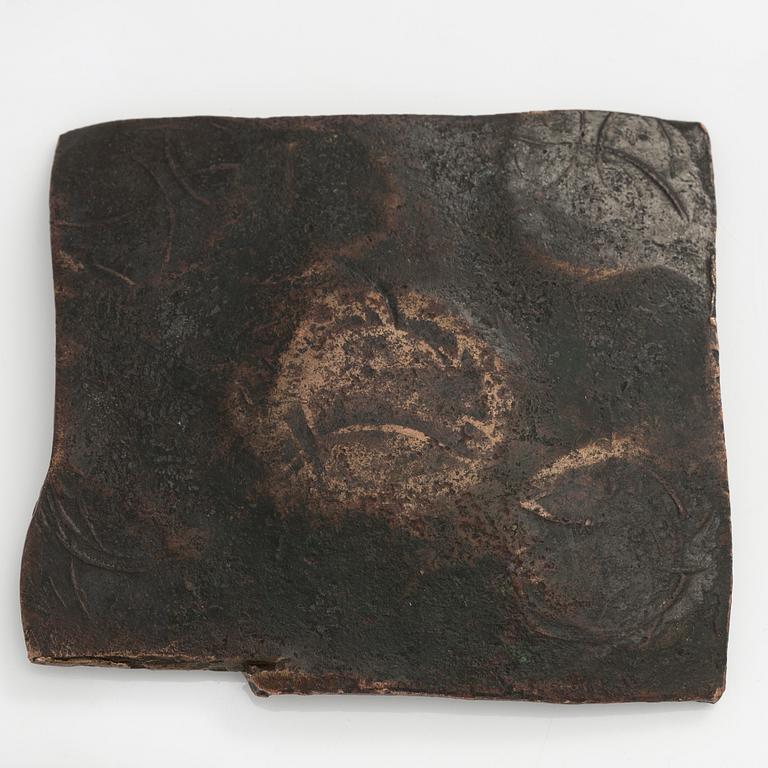 Plooturaha, Adolf Fredrik, 1/2 taaleria, kuparia 1751.