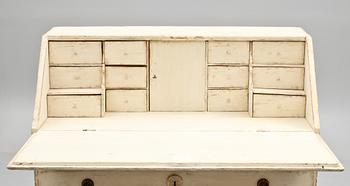 SEKRETÄR, gustaviansk stil. 1800/1900-tal.