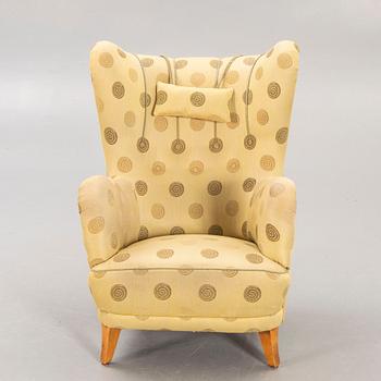 Öronlappsfåtölj, Swedish Modern 1940/50-tal.