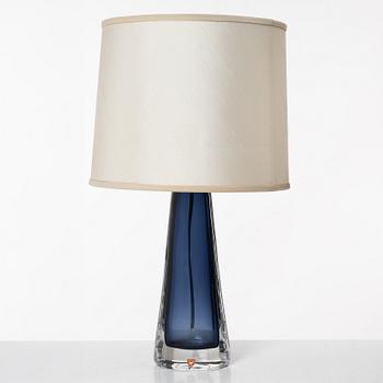 Carl Fagerlund, a pair of table lamps, Orrefors.