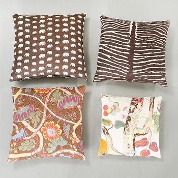 KUDDAR, 4 st, firma Svenskt Tenn, Stockholm, 2000-tal.