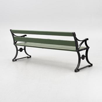 Folke Bensow, garden bench, Näfvekvarn no. 3.