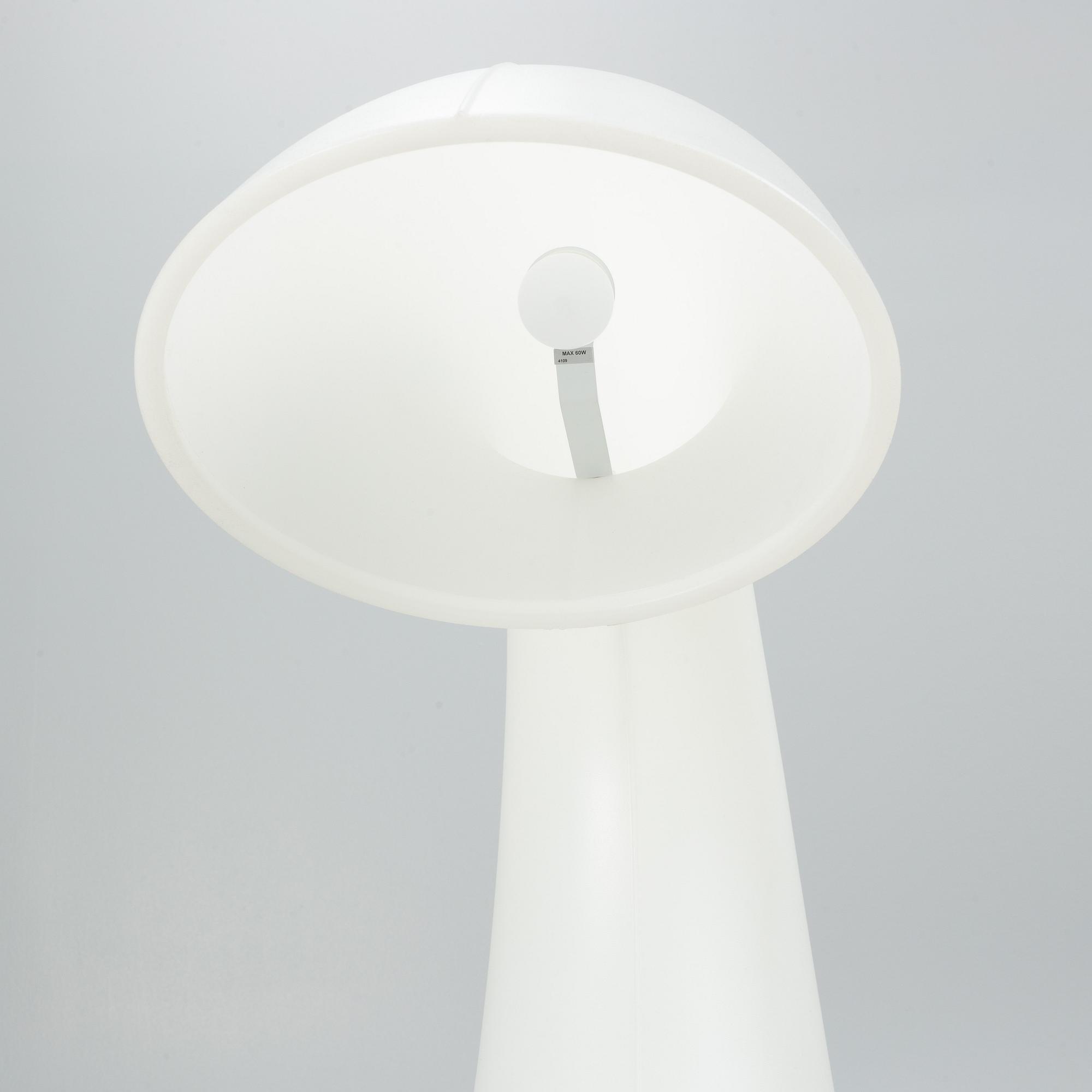 Eero Aarnio, a "Swan XL" floor lamp, Martela, Finland, 21st century.