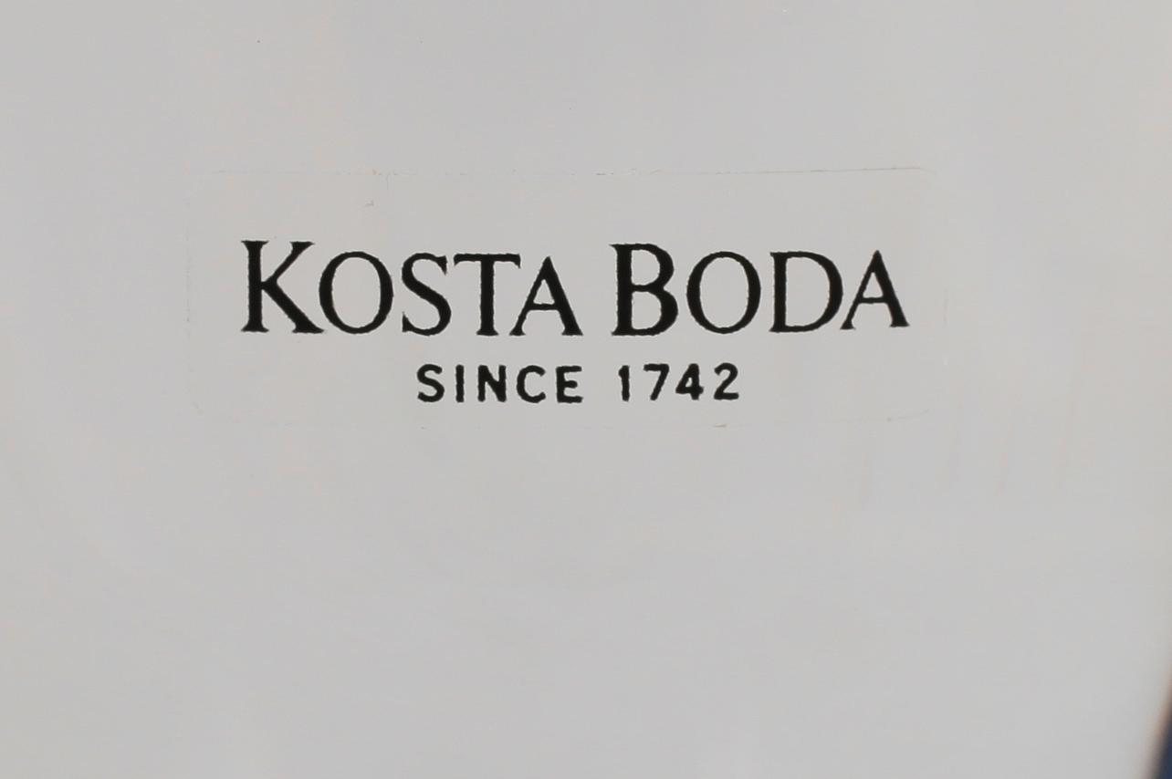 VAS, glas, Göran Wärff, Kosta Boda, signerad, 1900-talets andra hälft.