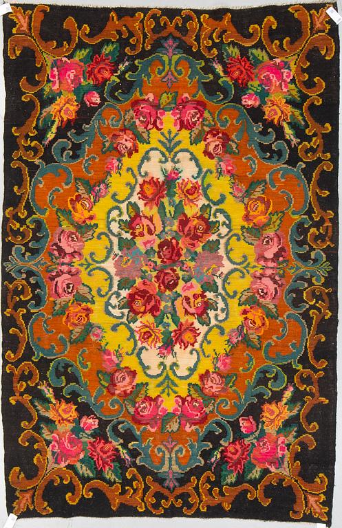 Matta, Besarabisk Kelim, ca 306 x 201 cm.